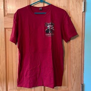 Cooter Brown’s t-shirt.